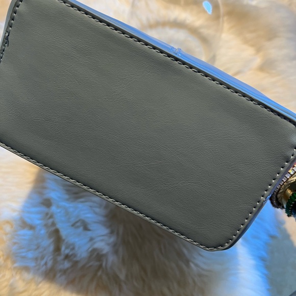 Honey Blue Snap Top Handle Bag - Picture 12 of 12